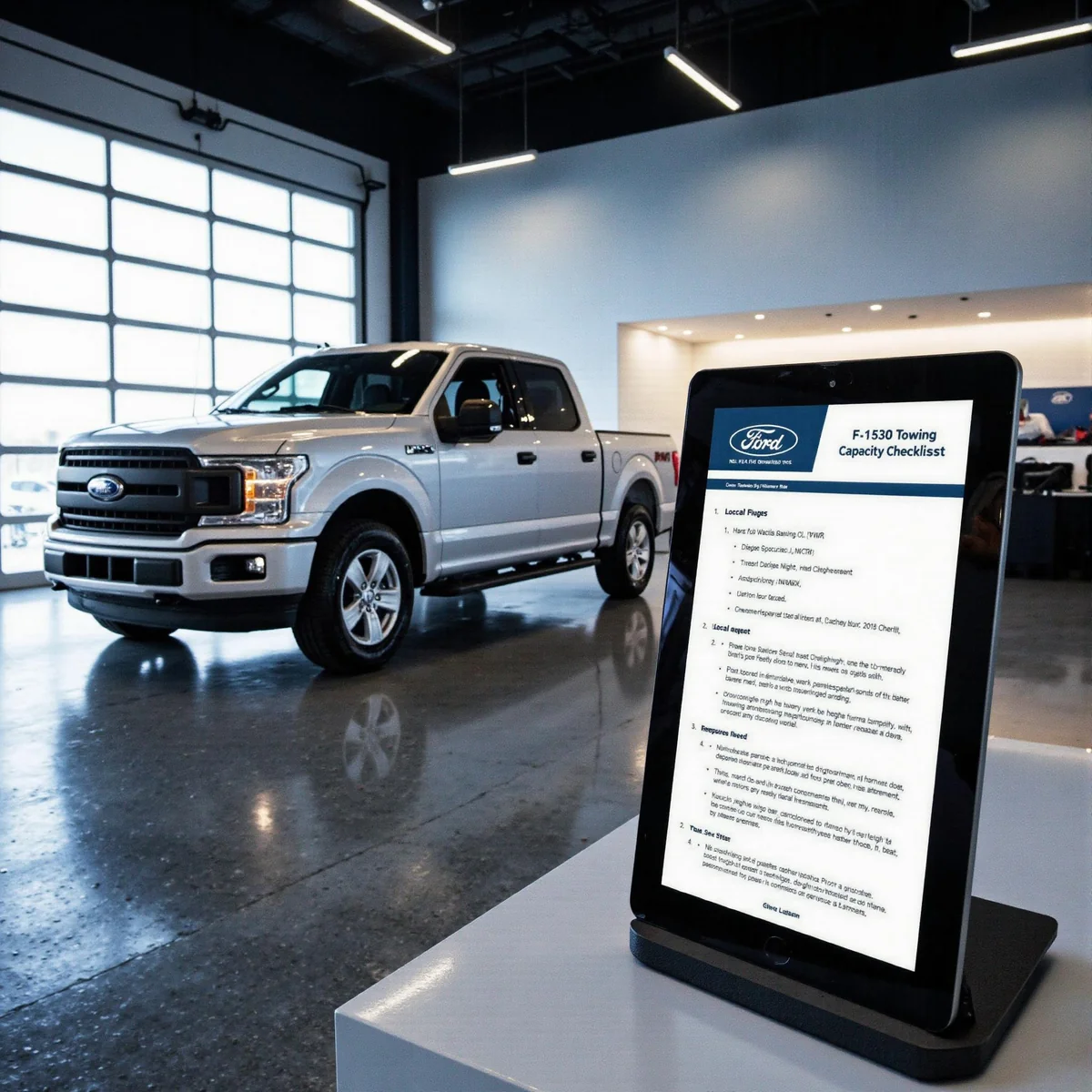 Signal Strike Showcase - Simple, Proven F-150 Towing Capacity Checklist for Your Lubbock Fleets - Dallas, Texas - inline