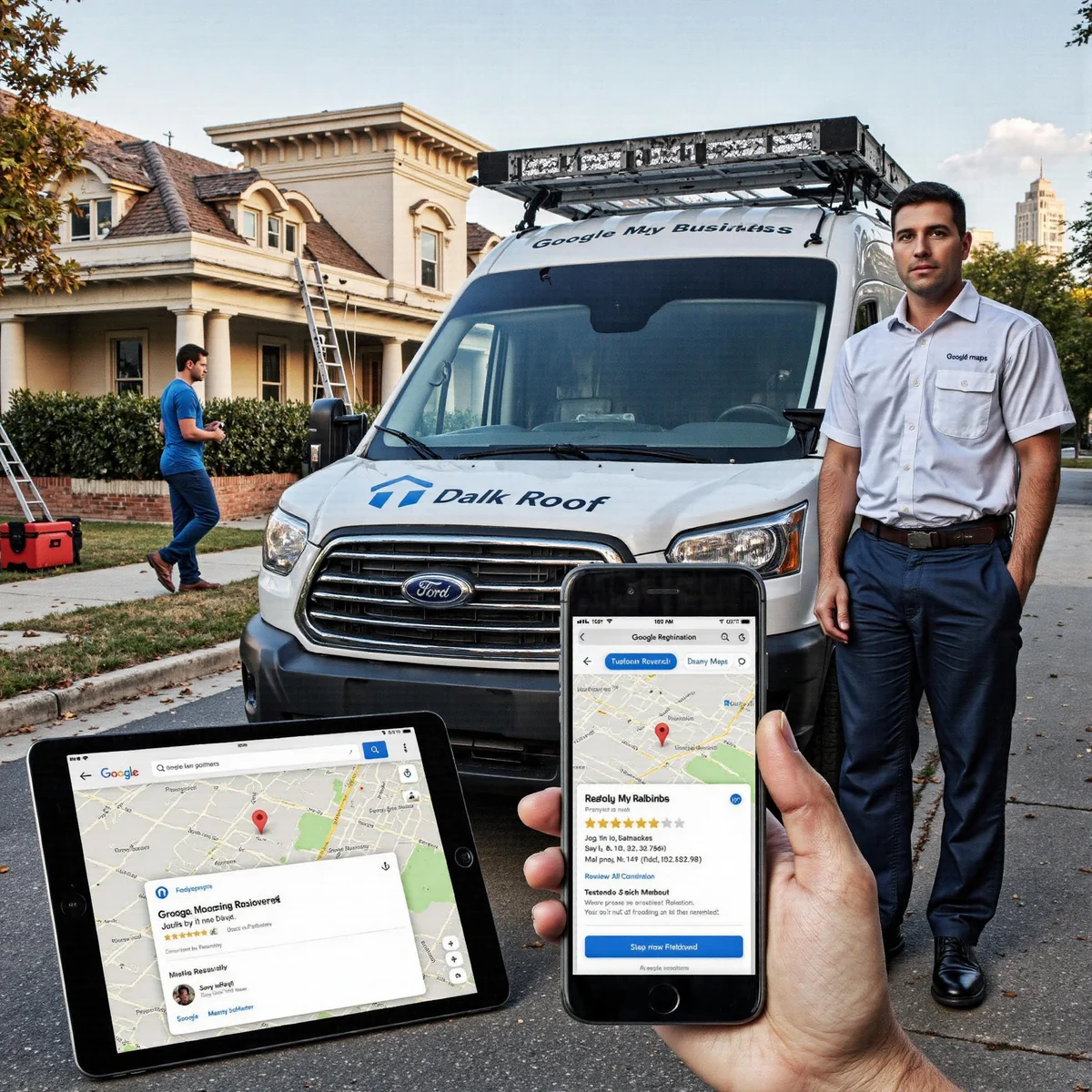 How Dallas Roofers Get Proven Google Maps Visibility