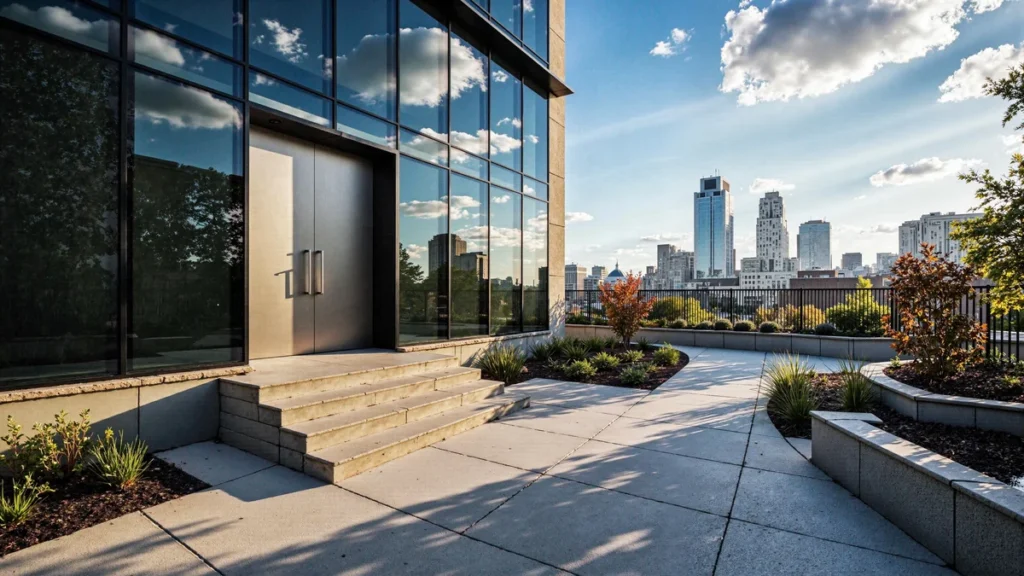 Professional law firm in Dallas, Texas, with modern signage, illustrating How Your Law Firm Gets Proven Review Gro